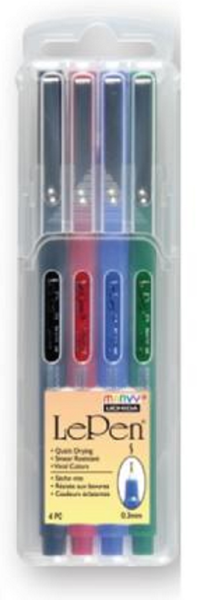Set linere Uchida Marvy - Le Pen, 0.5 mm, 4 culori
