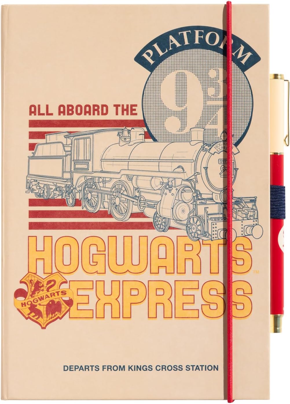 Set agendă cu pix Erik Movies: Harry Potter - Platform 9 3/4, format A5