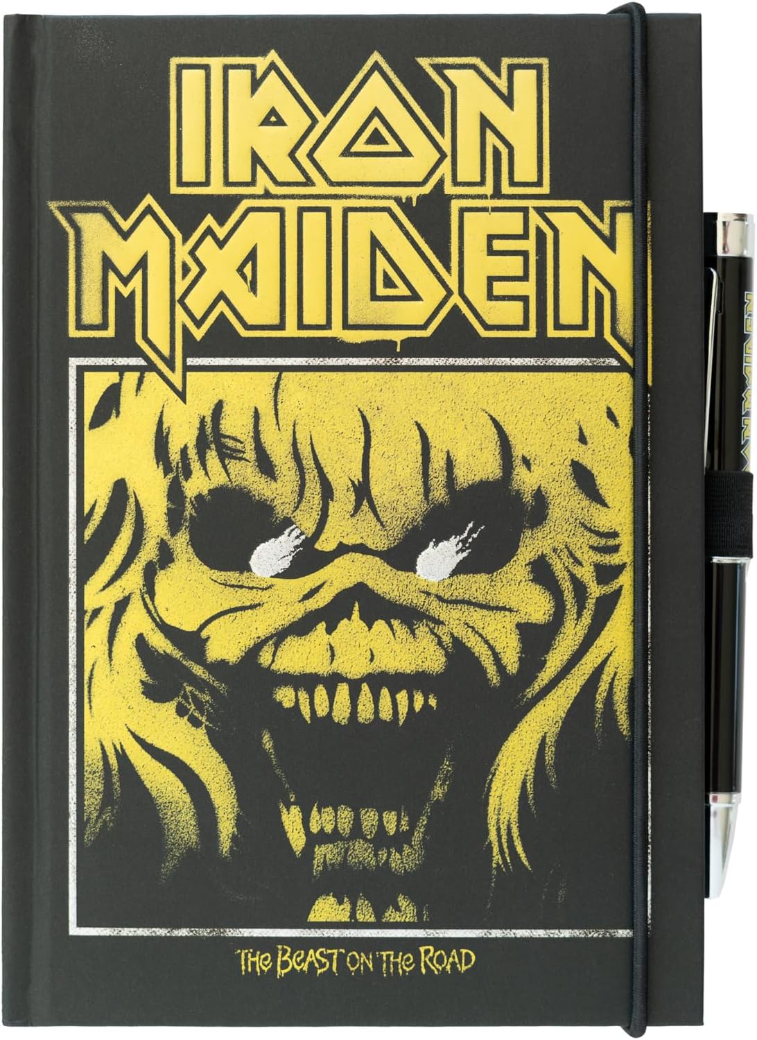 Set agendă cu pix Erik Music: Iron Maiden - The Beast on the Road, format A5