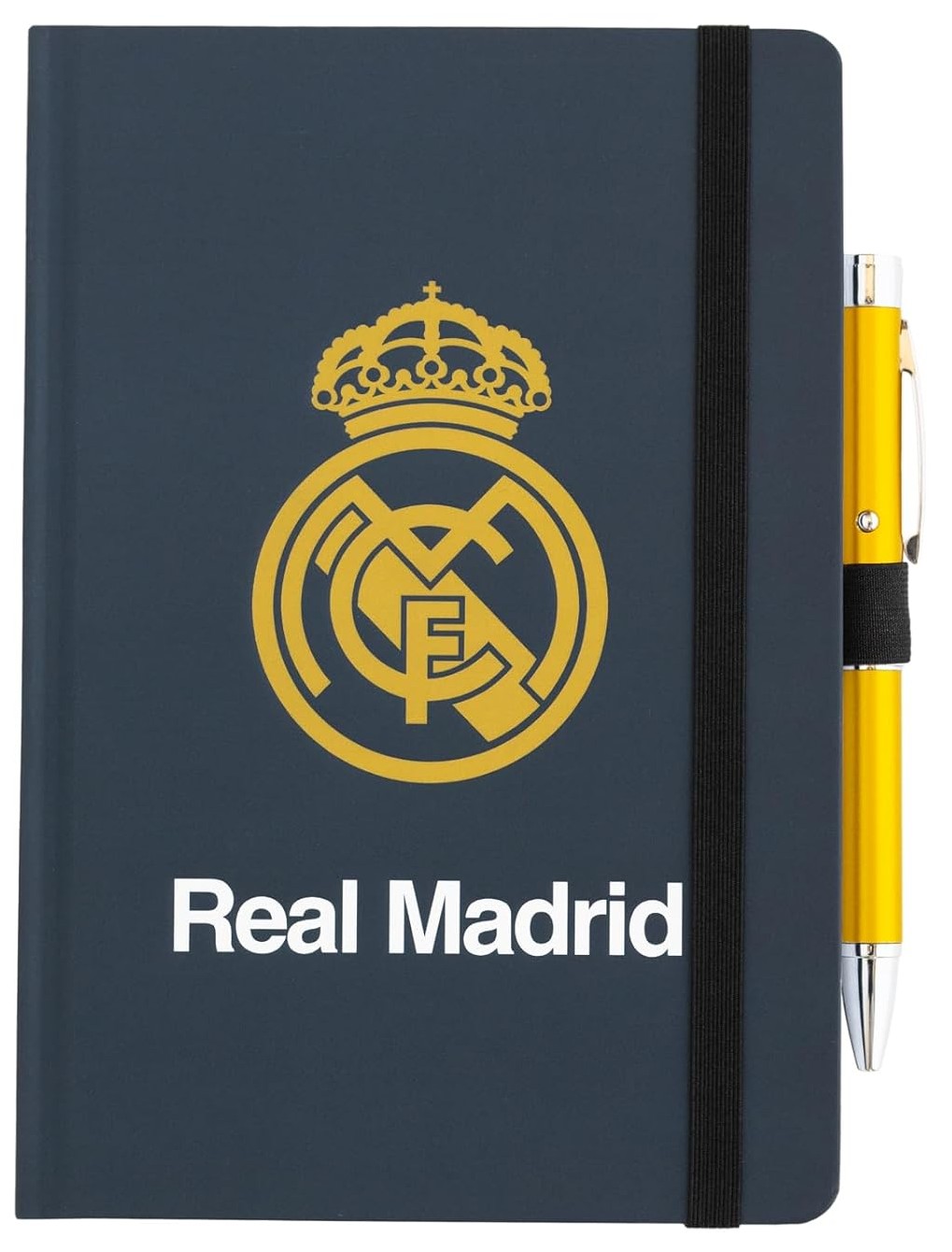 Set agendă cu pix Erik Sports: Football - Real Madrid, format A5