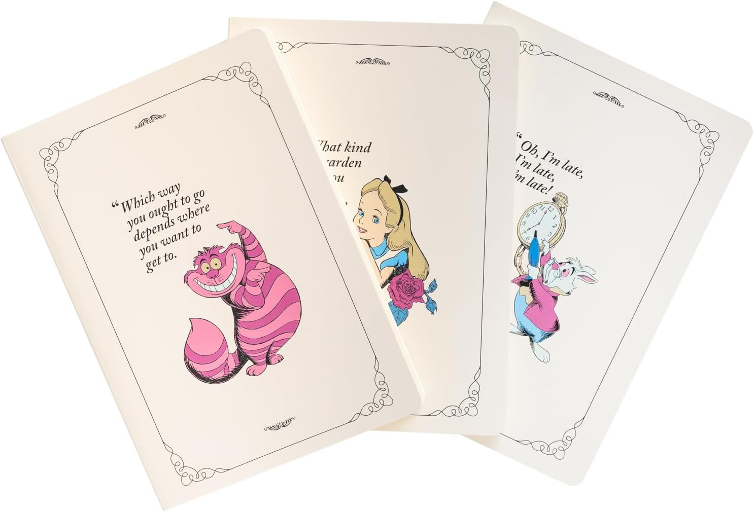 Set agende Erik Disney: Alice in Wonderland - Alice in Wonderland, format A5