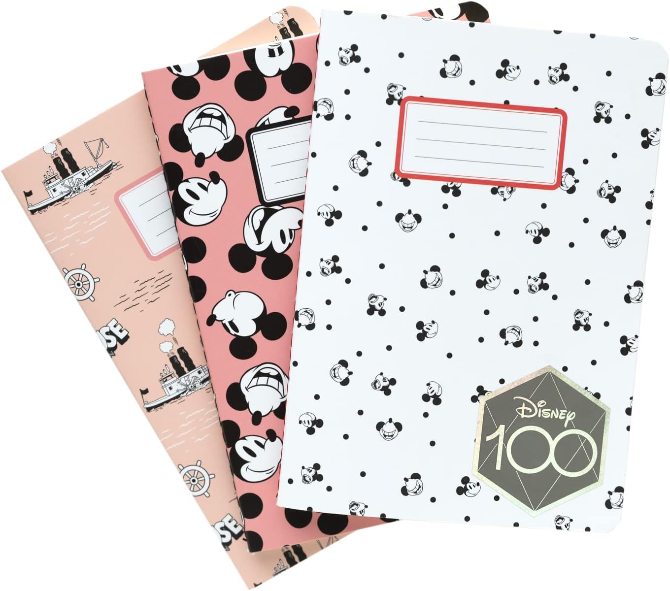 Set agende Erik Disney: Mickey Mouse - 100th Anniversary, format A6