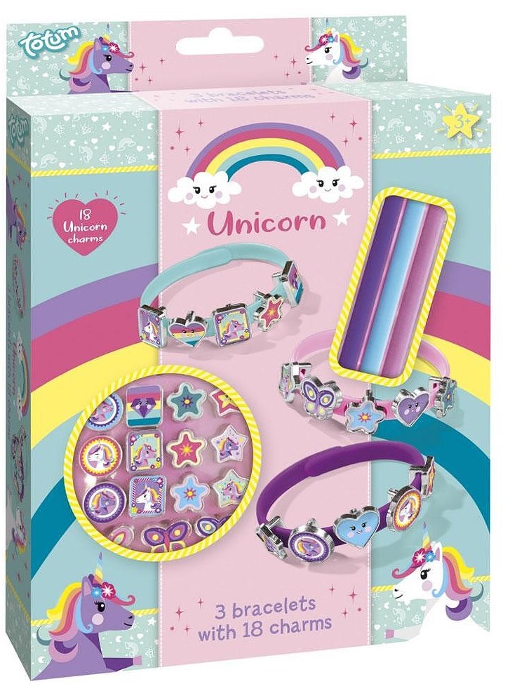 Totum - Set de brățări de unicorn adorabil DIY