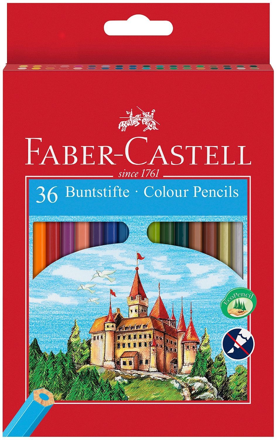 Creioane colorate 36 culori Faber-Castell Creioane colorate 36 culori Faber-Castell - imagine 3