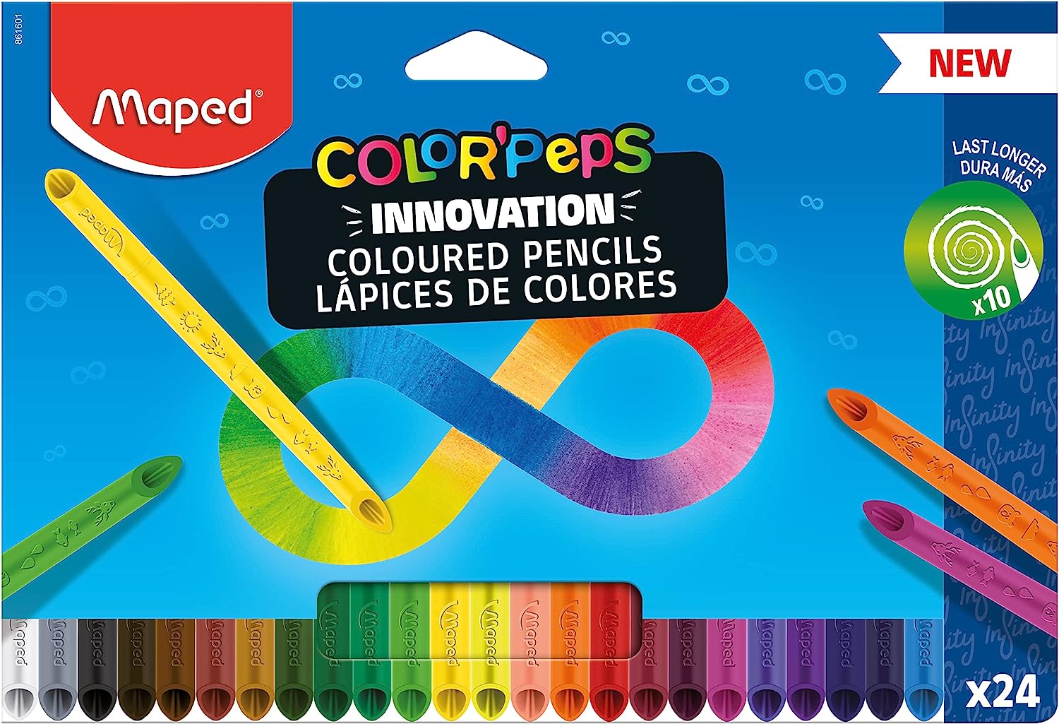 Set de Maped Color Peps - Infinity, 24 de culori