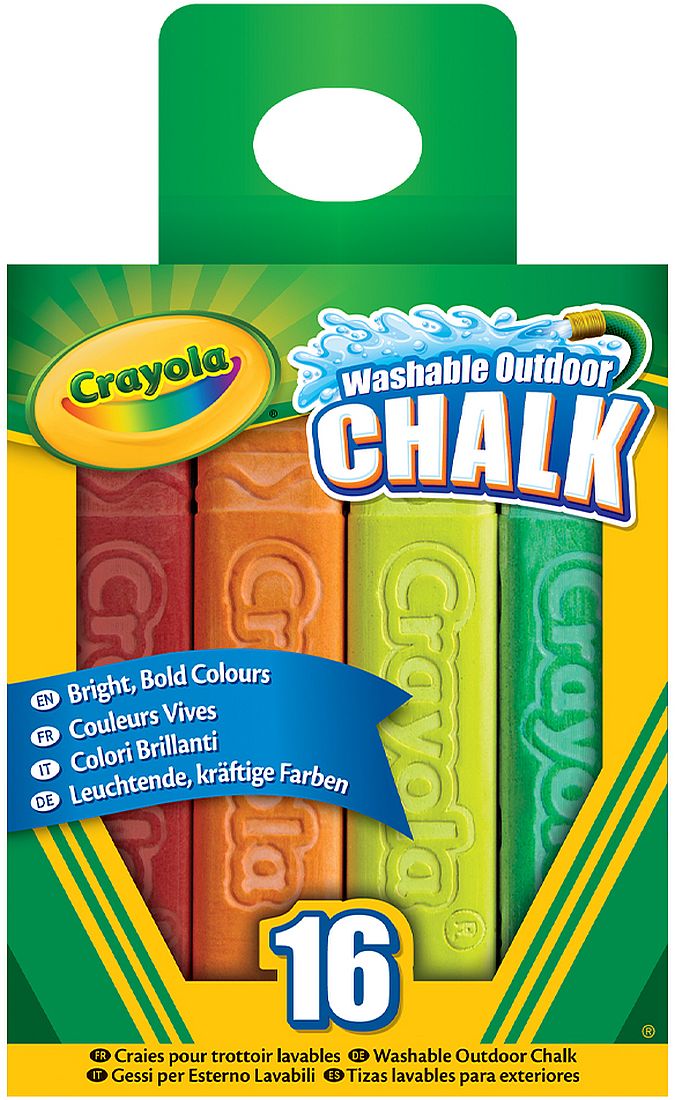 Set de cretă colorată Crayola - 16 culori