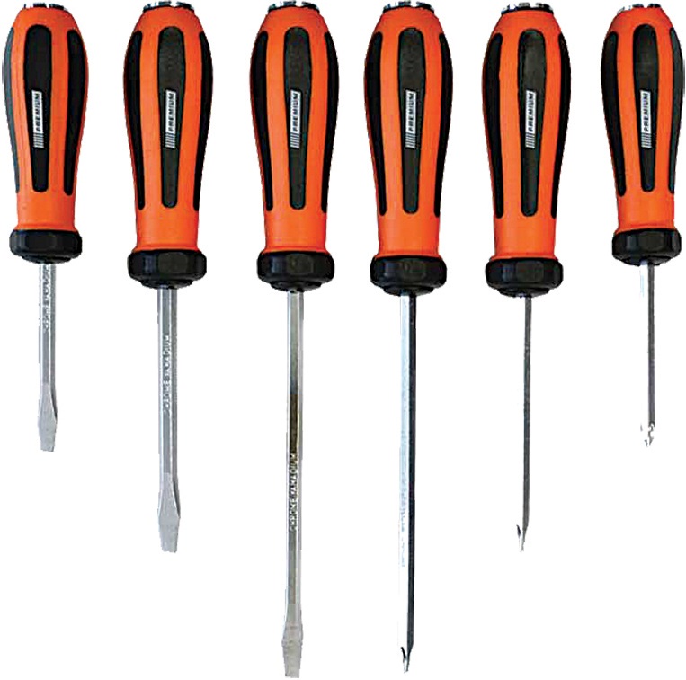 Set șurubelnițe cu impact Premium HD - 37326, 6 buc