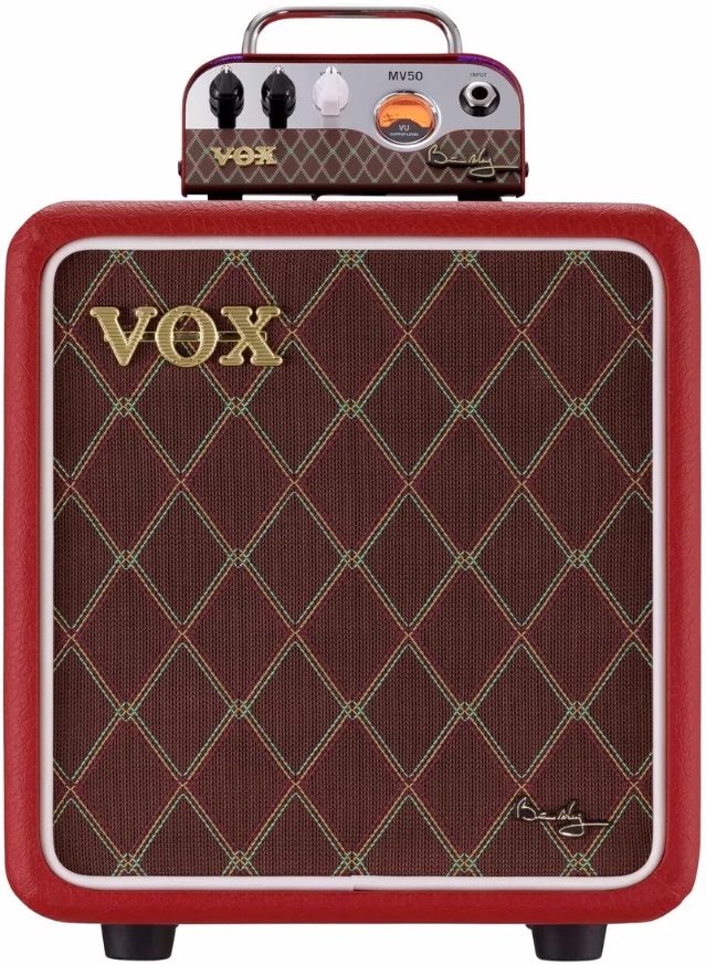 Kit amplificator VOX - MV50 Brian May, 50W, roşu