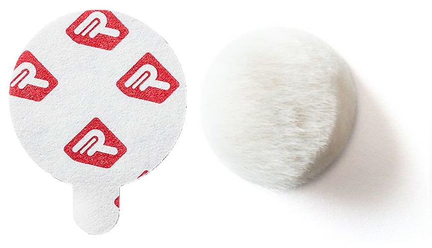 Set protectii antivant si autocolante Rycote - 066308, alb