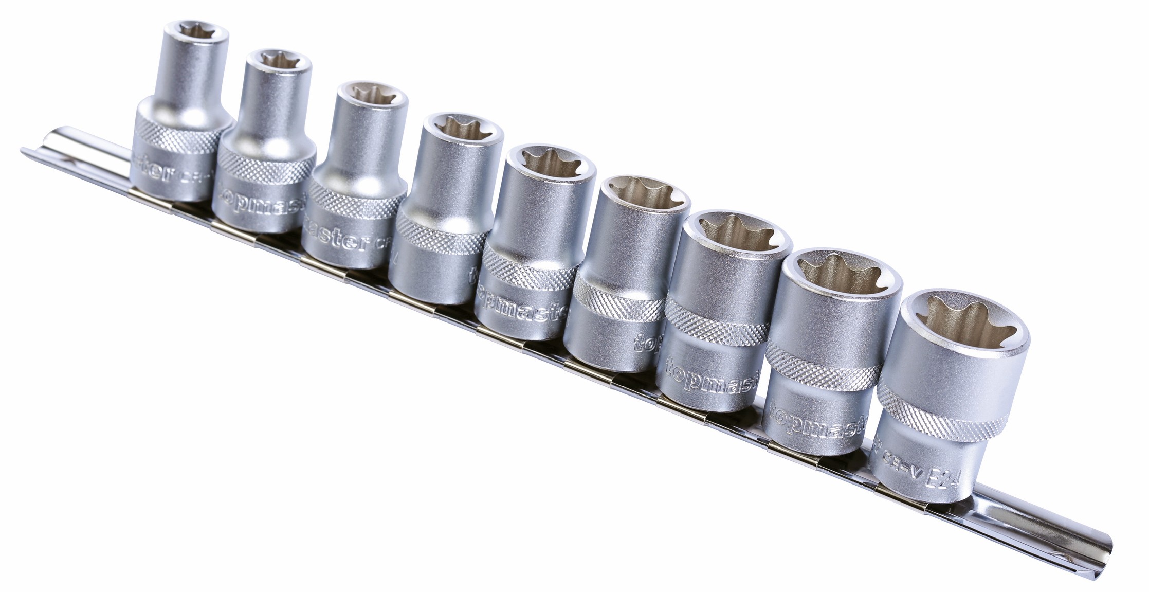 Set de capete Top Master- Pro, 9 buc, 1/ 2''