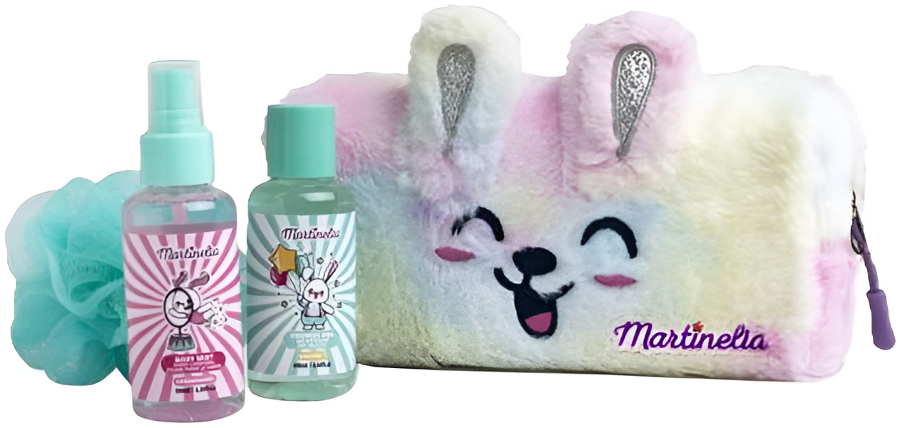 Set de baie pentru copii Martinelia Circus - Penar cu accesorii, 4 piese