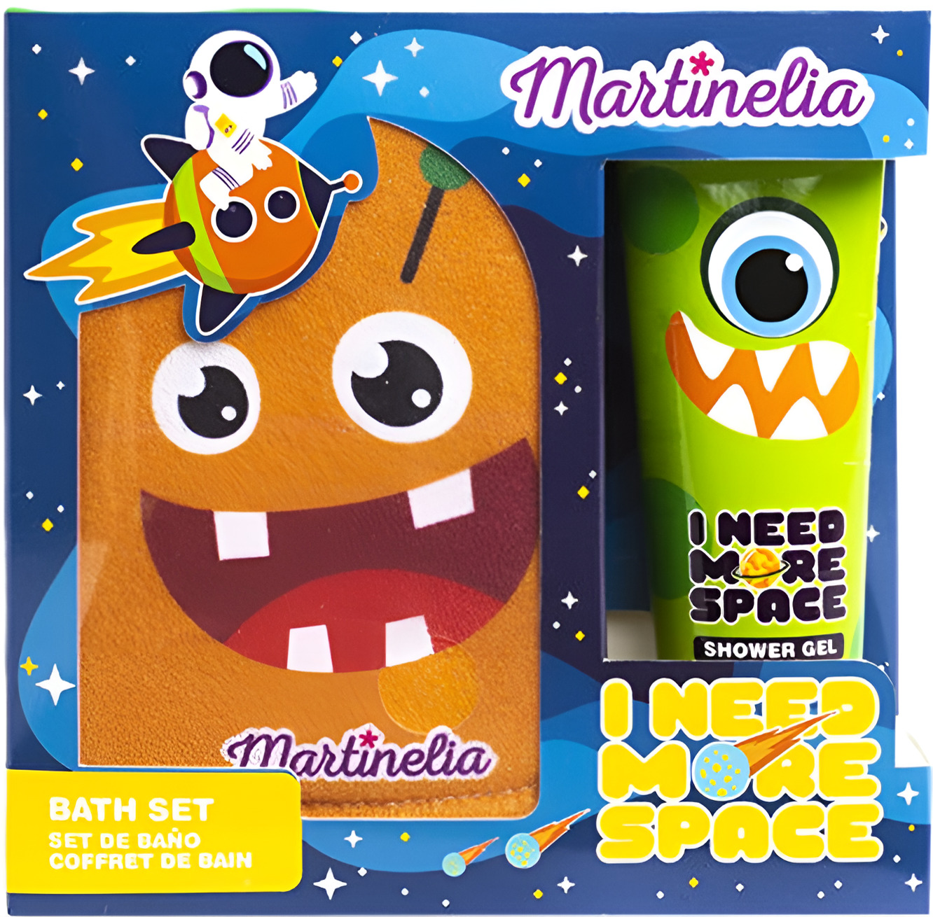 Set de baie pentru copii Martinelia - I Need More Space, 2 piese