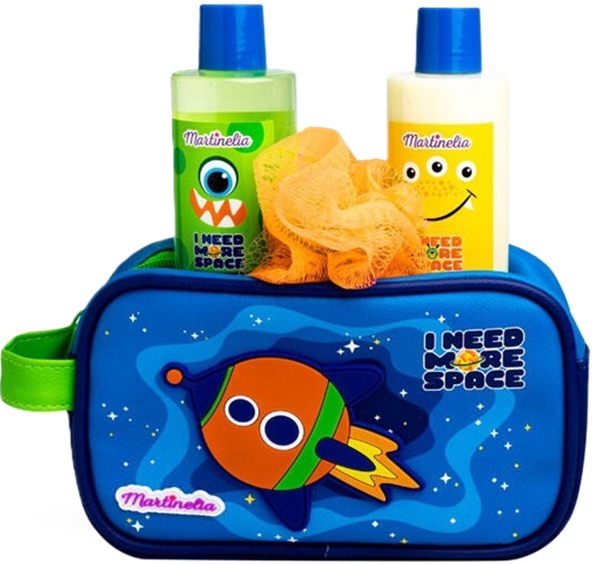 Set de baie pentru copii Martinelia I Need More Space - Penar cu accesorii, 4 piese