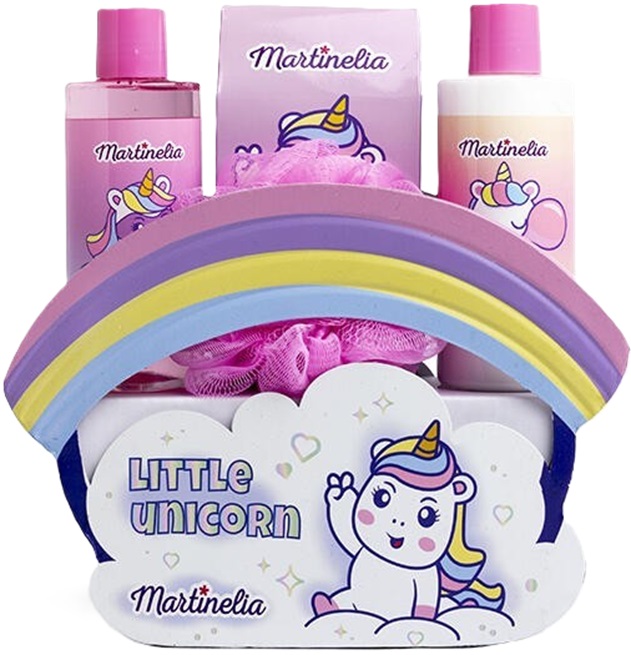Set de baie pentru copii Martinelia - Little Unicorn, 4 piese