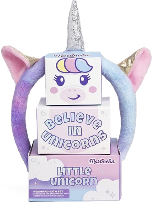 Set de baie pentru copii Martinelia Little Unicorn - Diadem
