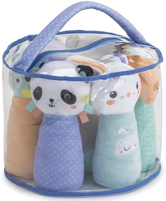 Set de bowling Eurekakids, cu animale