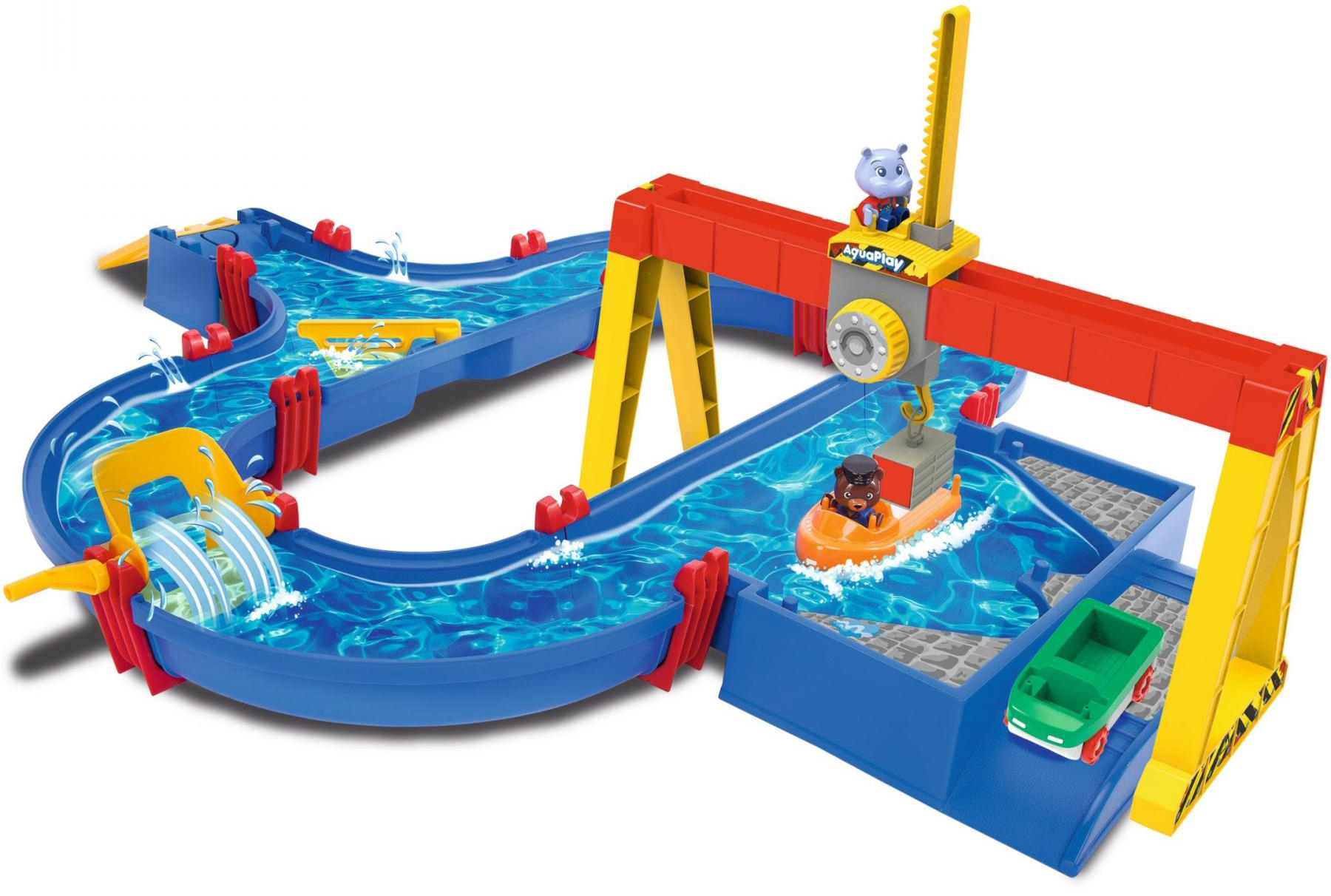 Set de joacă cu apă AquaPlay - Port Container