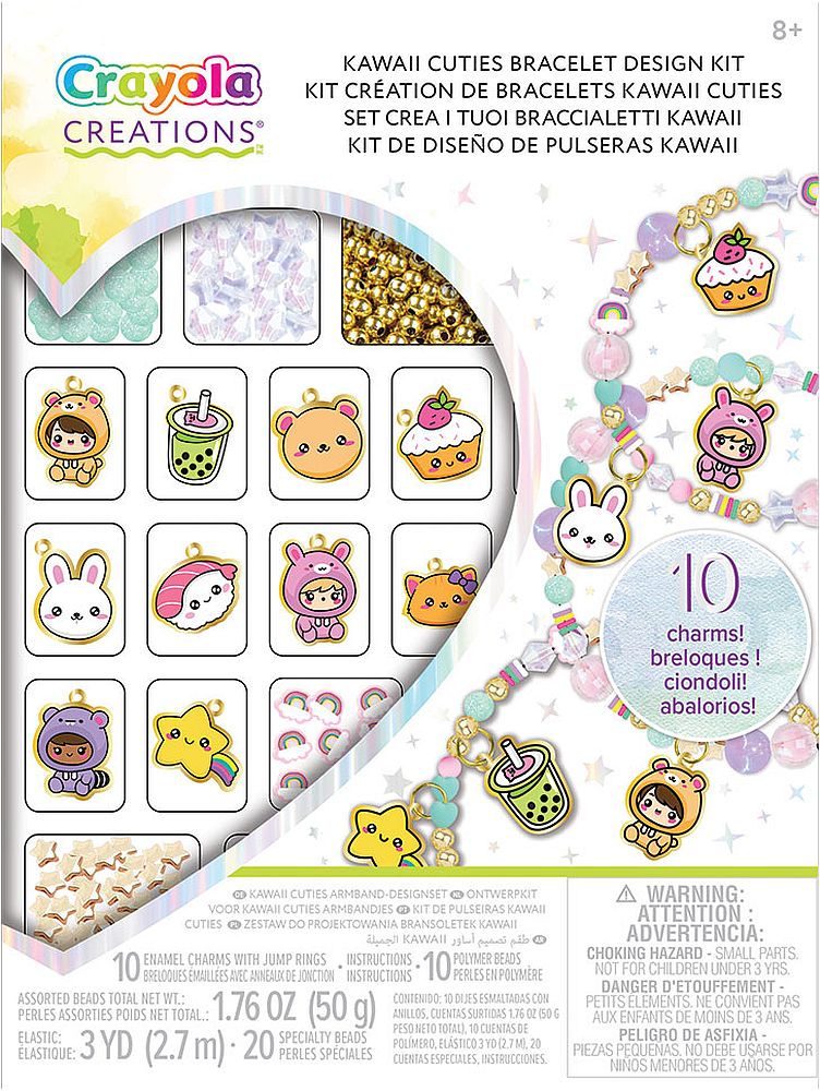 Set pentru confecționat brățări Crayola Creations – Kawaii