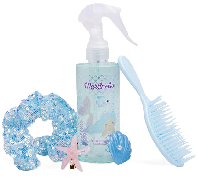 Set de păr Martinelia Let's Be Mermaids - Spray descurcător, 5 piese