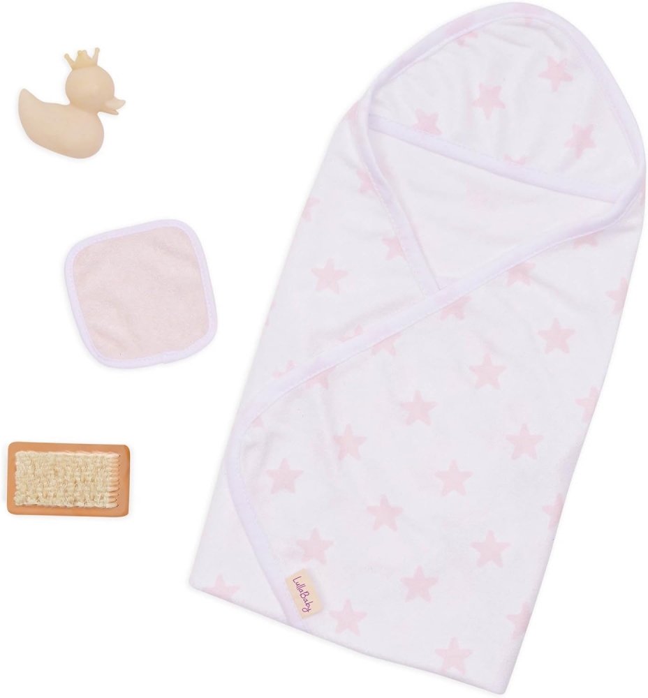 Trusa de păpuși Battat Lulla Baby - Accesorii de baie, Fata