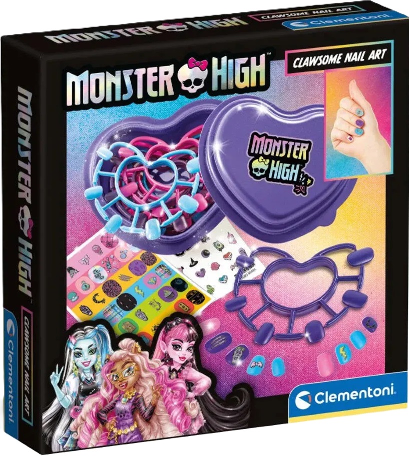 Set manichiură Clementoni Crazy Chic - Monster High