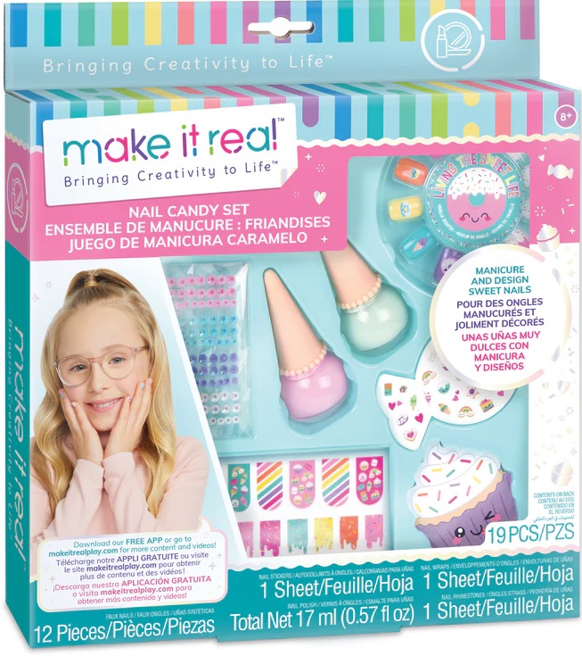 Set de manichiură și pedichiură Make it Real - Candy