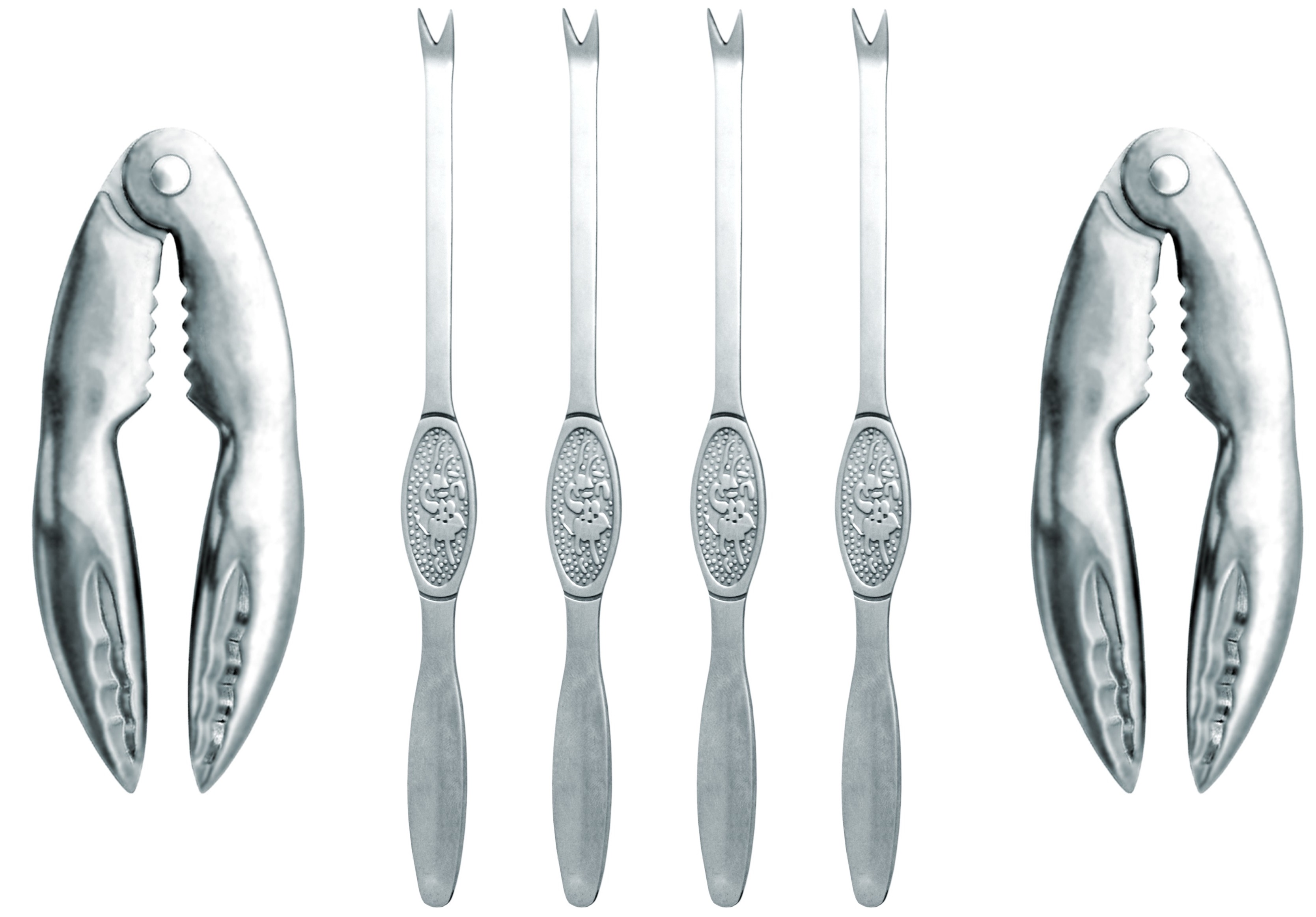Set pentru fructe de mare Nerthus - 6 piese
