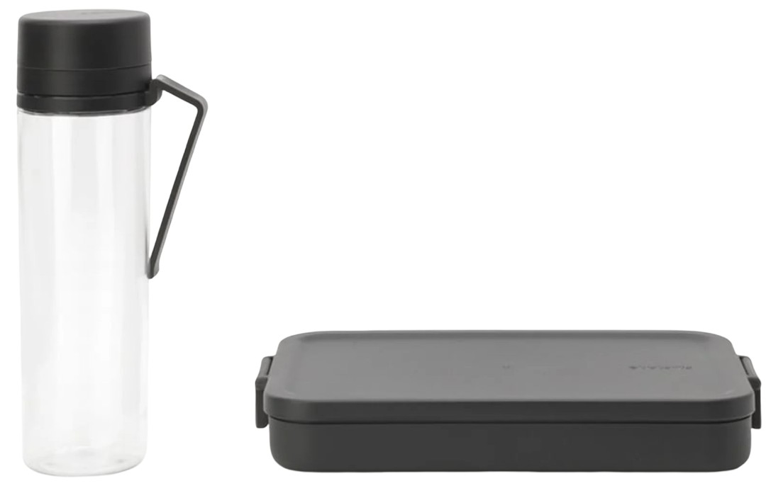 Set de prânz Brabantia - Make&Take, 2 piese, Dark Grey