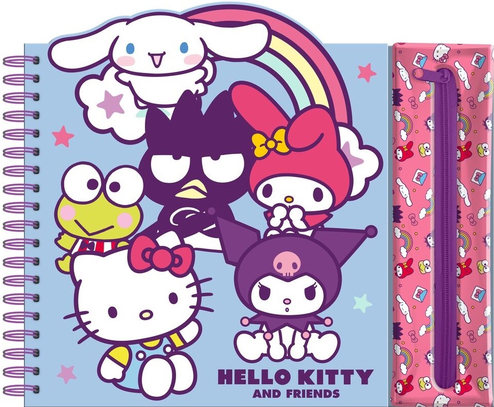 Set de colorat Kids Licensing Hello Kitty - Cu penar