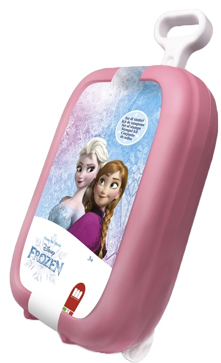 Set de colorat într-o cutie pe roți Multiprint - Frozen, asortiment