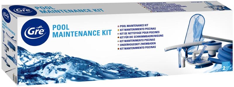 Set pentru curățarea piscinelor cu skimmer Gre – Peste 15 m³