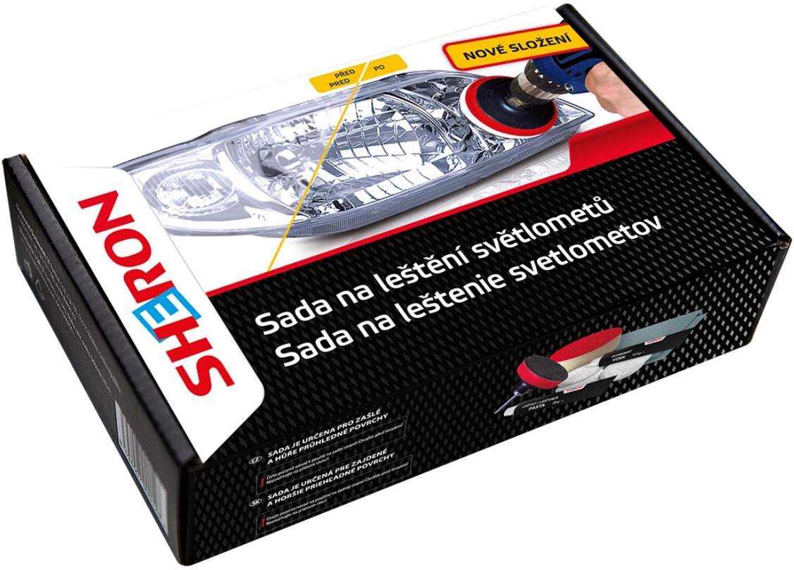 Kit de lustruire a farurilor Sheron