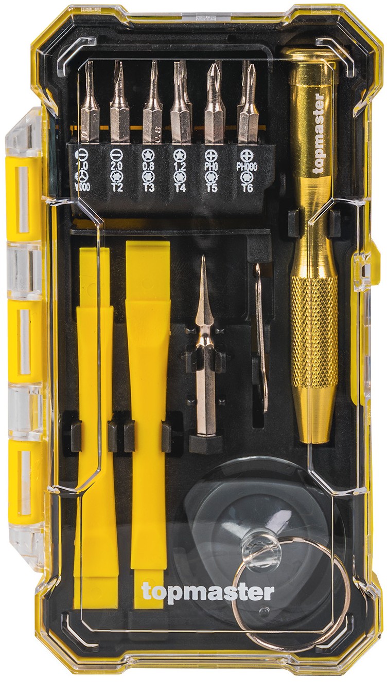 Kit de reparații electronice Top Master - Pro, 19 piese