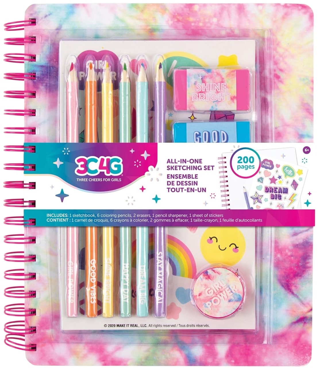 Set de desen  3C4G - Totul într-unul, pastel