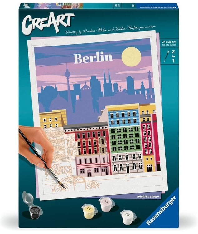 Set de pictură pe numere  Ravensburger CreArt - Berlin