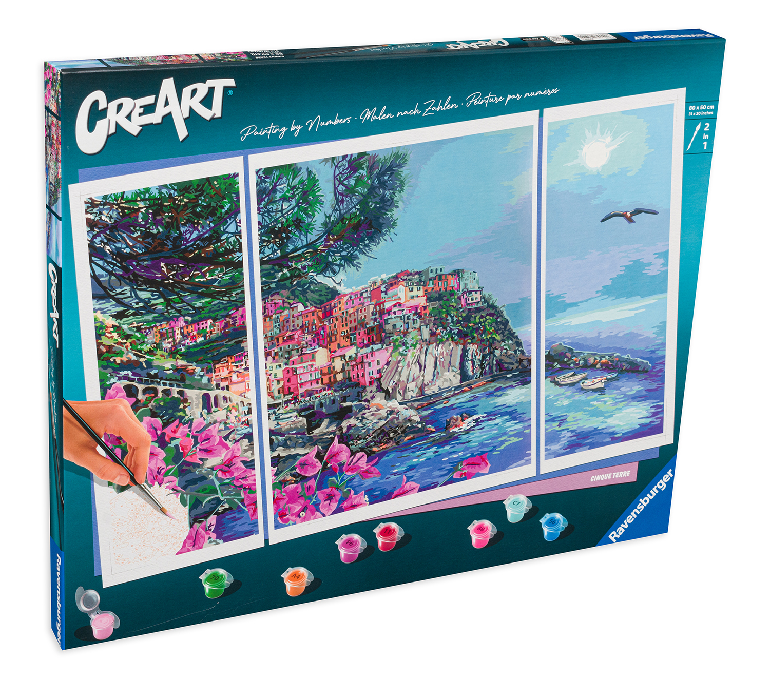 Set de pictură Ravensburger CreArt - China Terre