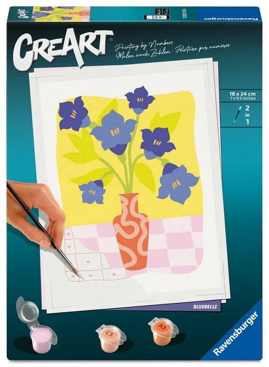 Set de pictură pe numere Ravensburger CreArt - Clopote