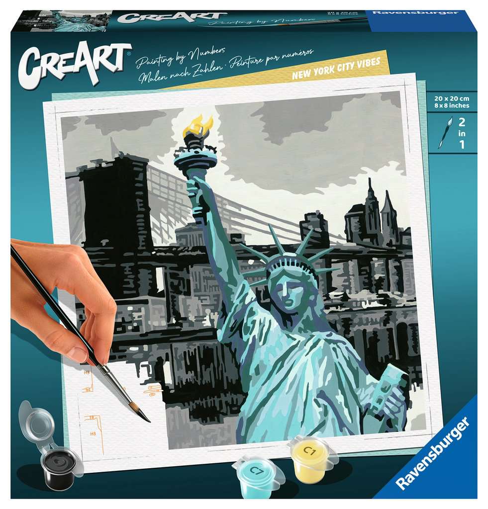 Set pictură după numere  Ravensburger CreArt -  New York