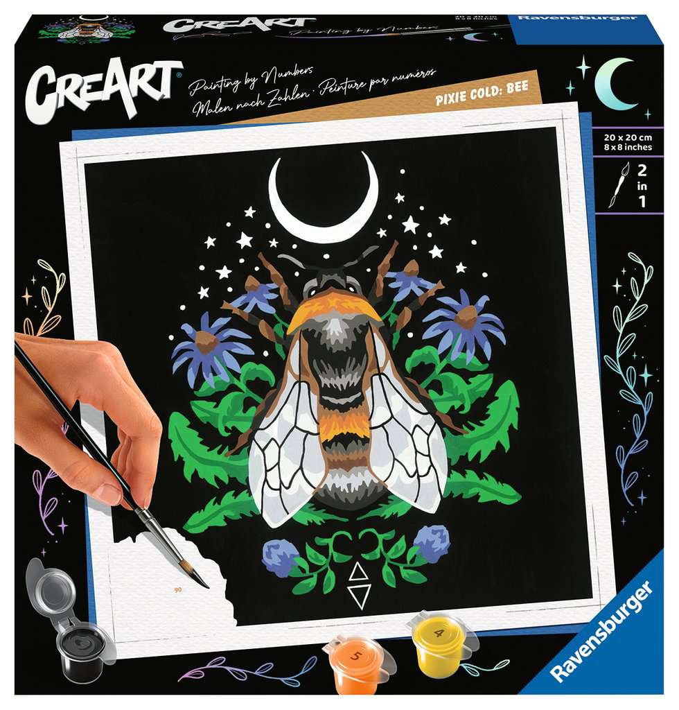 Set pictură după numere  Ravensburger CreArt - Albină