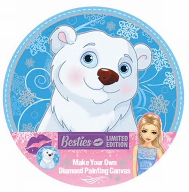 Set de pictat cu mărgele Moxy Besties - Urs