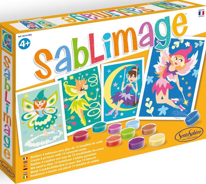 Set creativ pictura cu nisip Sentosphere, zane