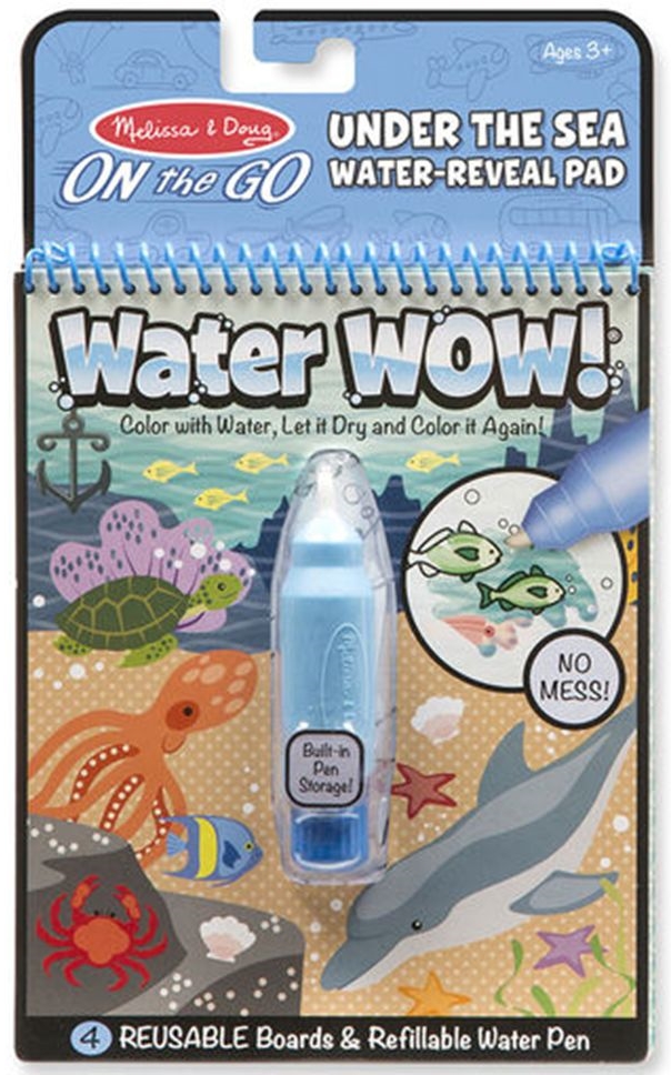 Set coloreaza cu apa Melissa & Doug - Lumea submarina