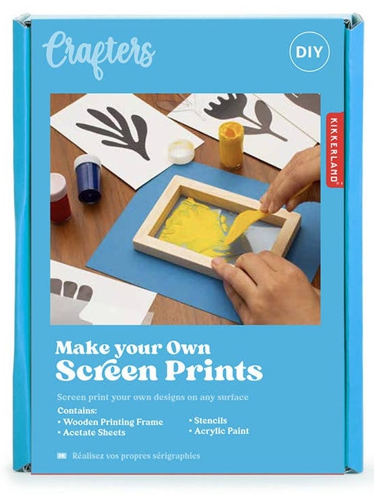 Set pentru serigrafie Kikkerland