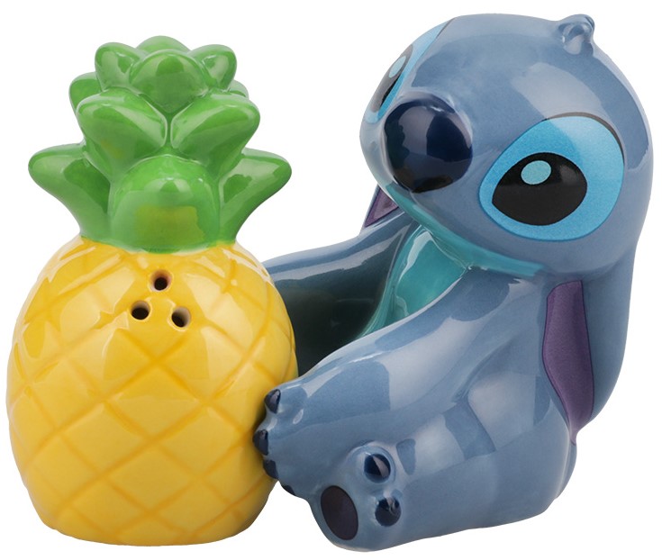 Set de sare si piper Paladone Disney: Lilo &amp; Stitch - Stitch and Pineapple