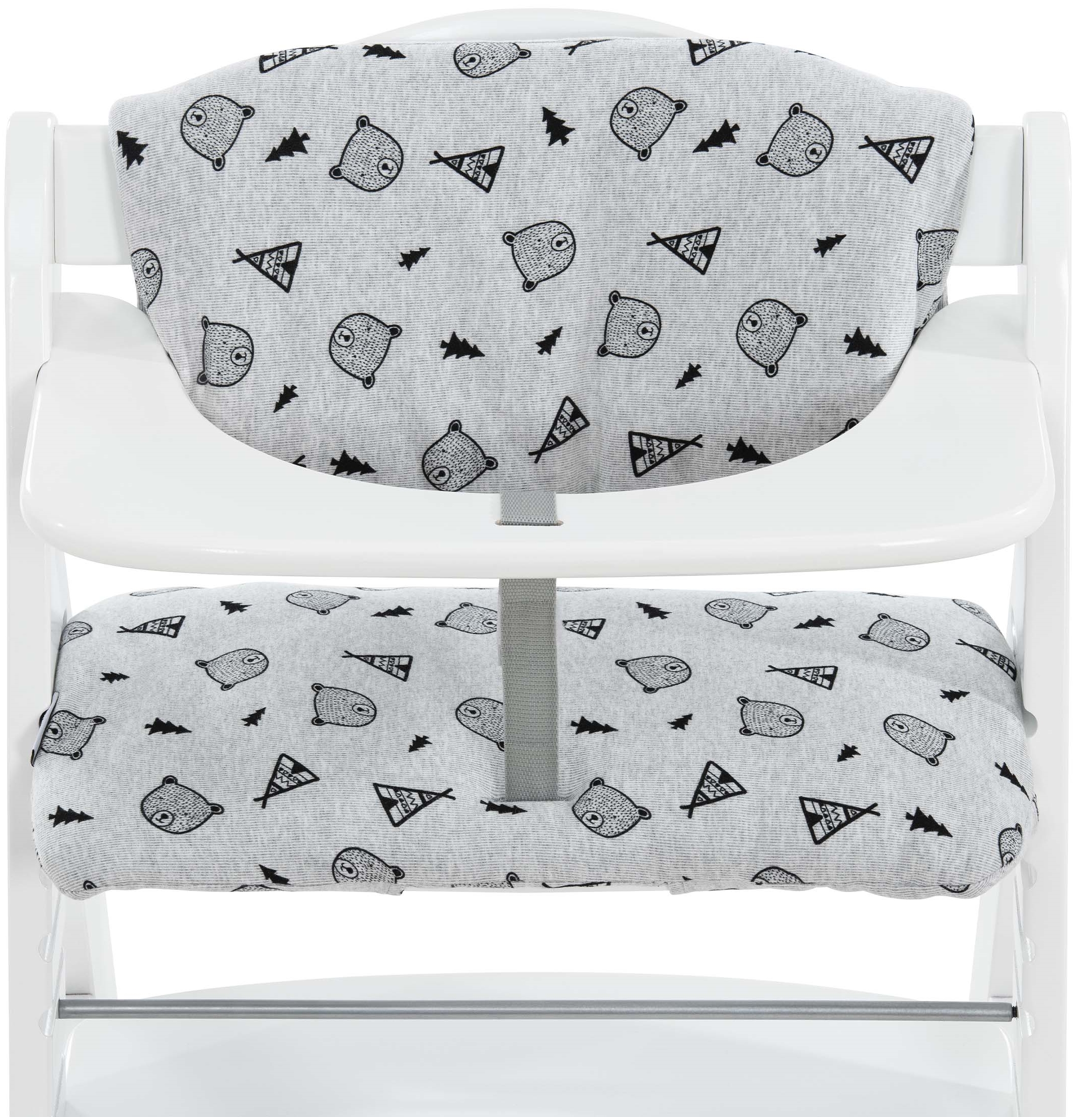 Set de pernute pentru scaun de masa Hauck - Deluxe, Nordic grey
