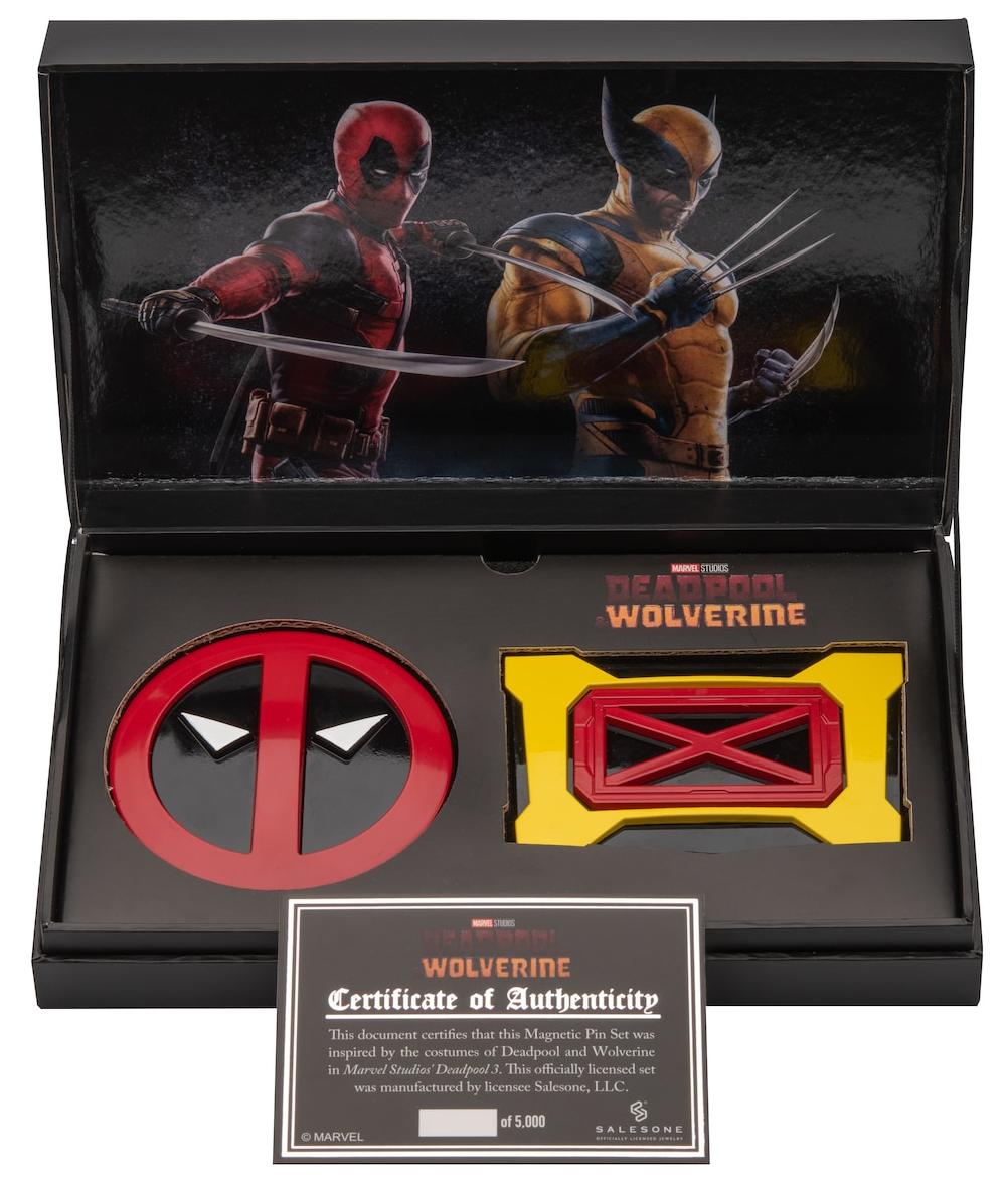 Set de insigne Erik Marvel: Deadpool &amp; Wolverine - Deadpool &amp; Wolverine Belt Icons