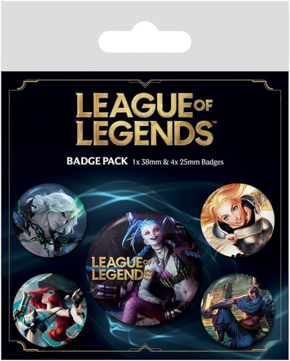 Set de insigne Pyramid Games: League of Legends - Champions