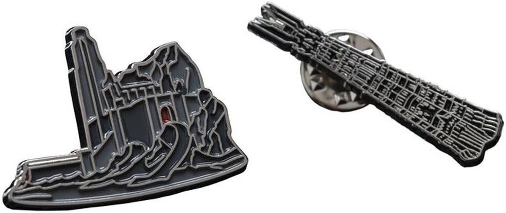 Set de insigne Weta Movies: The Lord of the Rings - Helms Deep & Orthanc