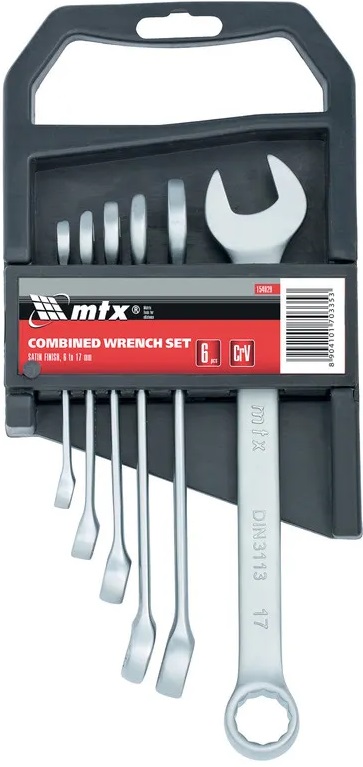 Set chei MTX - 6 bucăți, 6-17 mm, mat