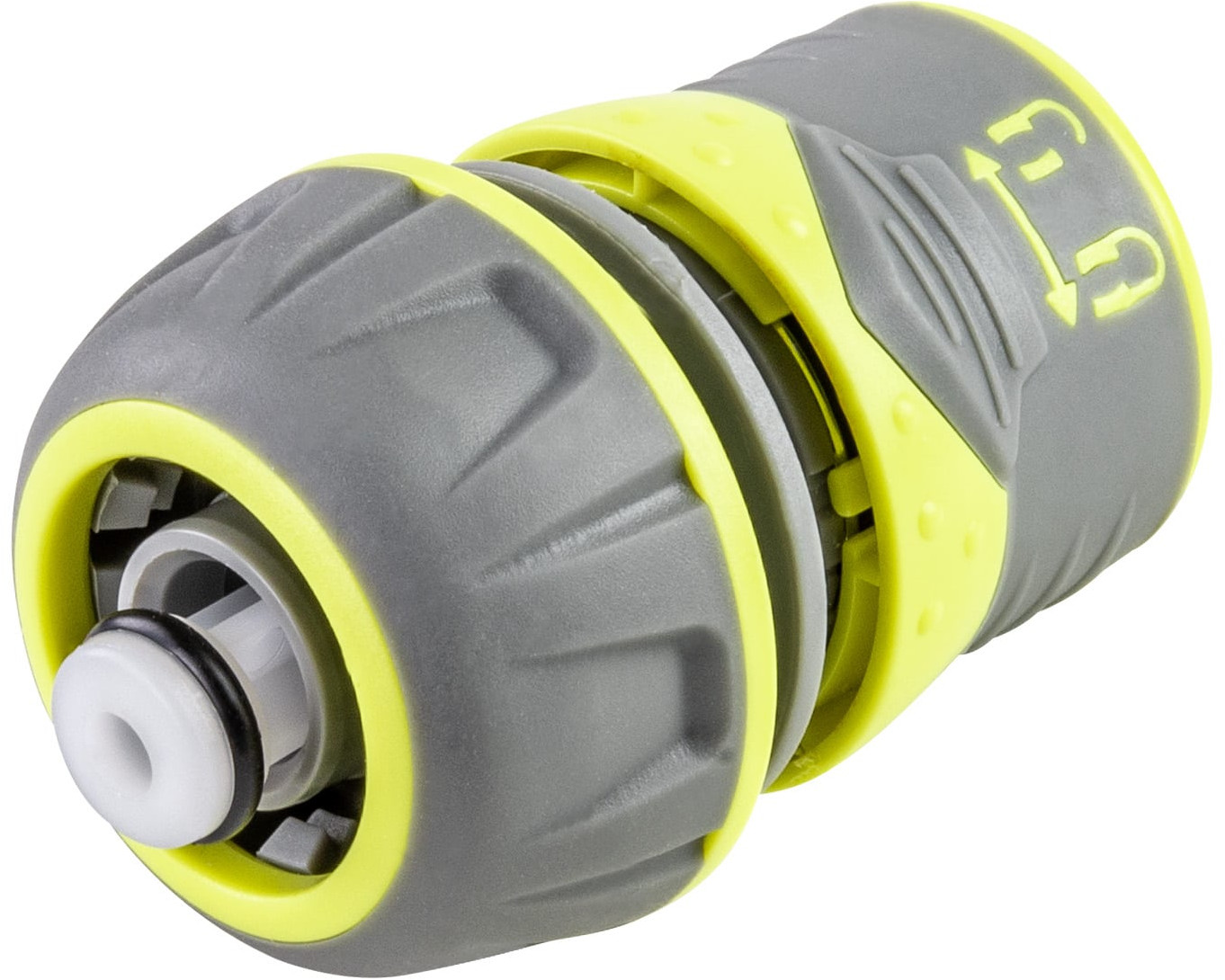 Conector furtun Gardex - Luxe GX, 3/4", cu opritor
